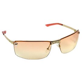 Gafas de sol sin montura en plata salmón rosa Christian Dior