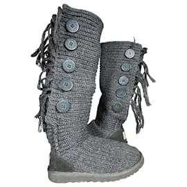 Botas Ugg 1878 para mujer grises de lana