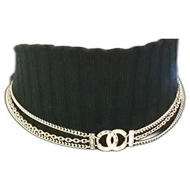 Collana choker Chanel oro