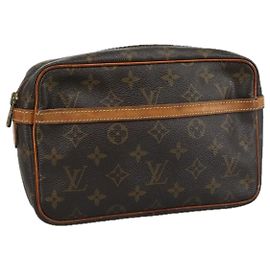 LOUIS VUITTON Clutch Compiegne 23 M51847 LV Auth am7436