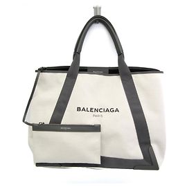 Borsa M Cabas Navy di Balenciaga