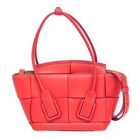 Bottega Veneta Mini The Arco 600606 Damen Lederhandtasche