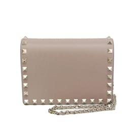 Sac à épaule en cuir Valentino Garavani Rock Studs