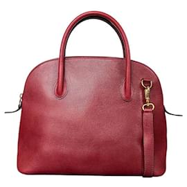 Bolsa Céline Modelo Bolide - Carregada à mão ou com alça - Cor bordô