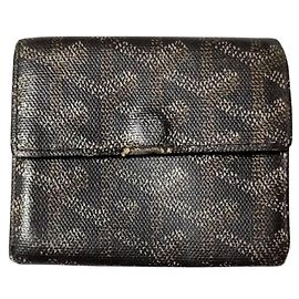 Goyard Black Monogram Monnaie Marigny Wallet