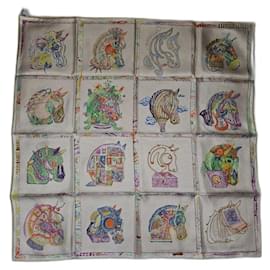 Foulard Hermès Horse Scope in seta 90x90