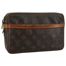 LOUIS VUITTON Clutch Compiegne 23 M51847 LV Auth bs20963