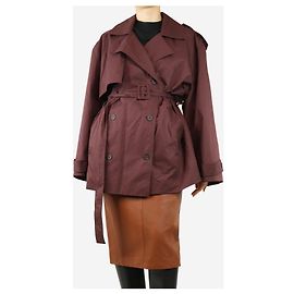 Autre Marque Trench coat Gaia bordeaux - One size