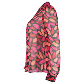 Blouse imprimée Mariah de Diane von Furstenberg en soie multicolore - Diane Von Furstenberg