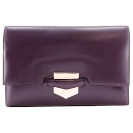 Clutch in pelle Box Bordeaux di Hermès