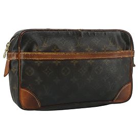 LOUIS VUITTON Clutch Compiegne 28 M51845 LV Auth bs20858