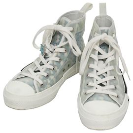 Sneakers in tela Trotter Christian Dior 41 Blu Auth am7535