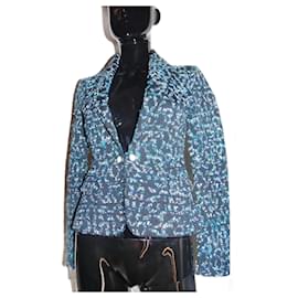 Blazer Max & Moi azul de poliamida