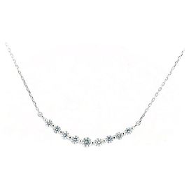 Autre Marque Collier en diamant 0,25 ct Pt850/Pt950 Platine