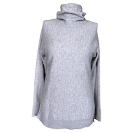 STREET ONE Grauer Kaschmirpullover mit Polo-Kragen - Autre Marque