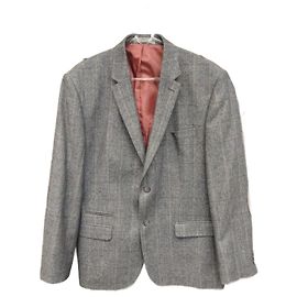 Autre Marque Cambridge Jacke Grau Wolle Polyester