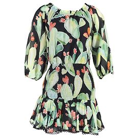 Autre Marque Vestido Giulia Charo Ruiz Ibiza en algodón multicolor