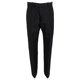 Pantalones a medida Bottega Veneta en lana negra