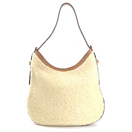 Borsa a spalla Tod's in pelle Boa beige x marrone