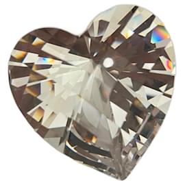 Swarovski White Crystal Heart Decoration