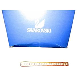 Spilla Swarovski nuova firmata, cristallo e placcato oro