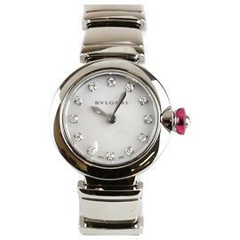 Bulgari Relógio de quartzo Bvlgari Lucea LU23S para mulheres