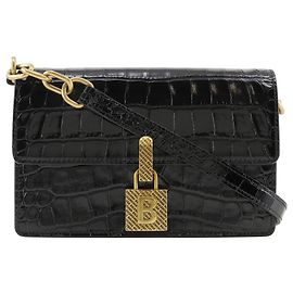 Balenciaga Prägung Leder Mini Schultertasche