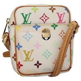 LOUIS VUITTON Borsa a spalla lift Monogram Multicolore Bianca M40055 LV Auth 108156