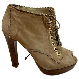 Stuart Weitzman Tacchi peep toe con lacci