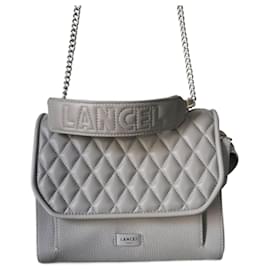 Borsa Lancel Ninon Grigia in Pelle