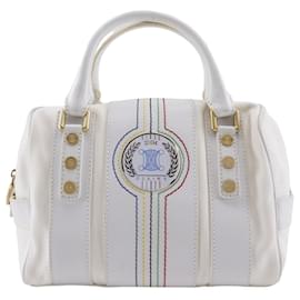 Borsa a mano Celine Mini Boston in nylon, tela e pelle - Céline
