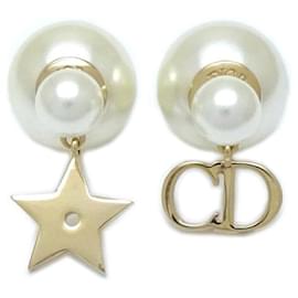 Pendientes Tribal Dior Baño de Oro
