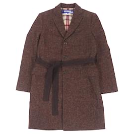 Abrigo de tweed marrón JUNYA WATANABE MAN COMME des GARCONS S