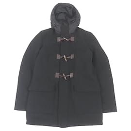 Abrigo de lana y nylon Herno negro 44 - Autre Marque