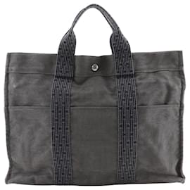 Hermès Borsa tote in tela di nylon Hermes