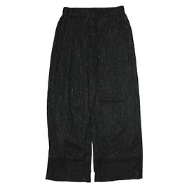 Autre Marque Ray BEAMS Lame plissierte Hose Schwarz