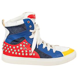 Sneakers alte con borchie Dsquared2