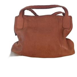 Fairmount Handtasche aus Leder Camel