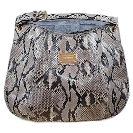 Louis Vuitton Borsa a Spalla in Pelle Python Galleria GM