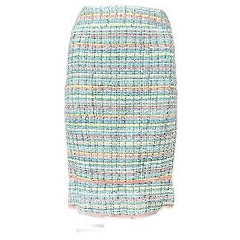 Chanel Falda de tweed pastel de 6K$