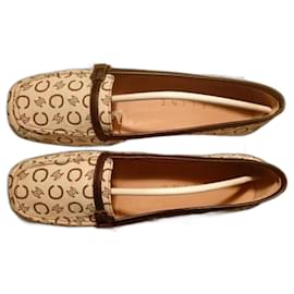 Céline Monogramm Mokassins Beige