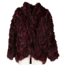 Autre Marque A.N.G.E.L.O. Vintage Cult en piel de conejo burdeos