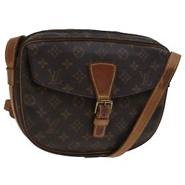 LOUIS VUITTON Monogram Jeune Fille GM Sac à épaule M51225 LV Auth bs21244
