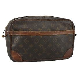 LOUIS VUITTON Monogram Marly Dragonne GM Clutch Bag M51825 LV Auth 97971