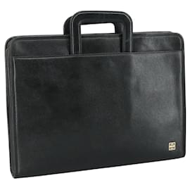 Borsa a mano GIVENCHY in pelle nera Auth bs21067 - Givenchy