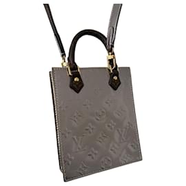Borsa piatta Louis Vuitton Monogramma e Pelle Verniciata