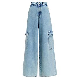 Essentiel Antwerp Vaqueros Gnome Azul Lavado Ácido Pierna Ancha