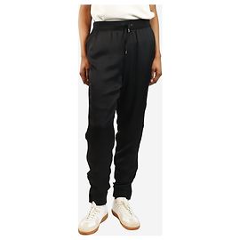Tom Ford Pantalones jogger de satén negro - talla UK 6
