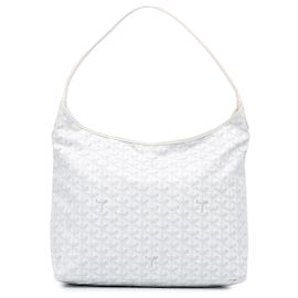 Goyard Hobo Boheme in Goyardine bianca