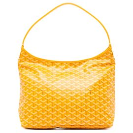 Goyard Hobo Boheme Goyardine Giallo